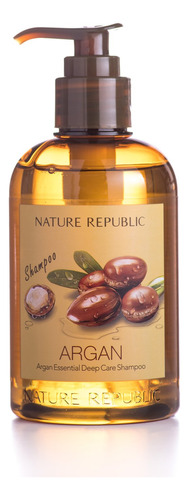 Champu Naturaleza Republica Argan, Esencial Con Cuidado Prof