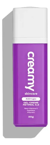 Creamy Skincare Gel-Creme Retinol 30g | Melhora Rugas Profundas, ...