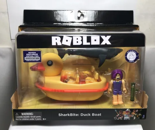 Roblox Celebrity Sharkbite Barco Pato Ataque De Tiburon Srj