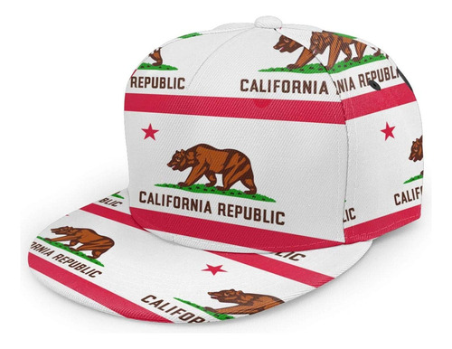 California Ca State Flag Hombres Sombreros Gorras De Béisbol