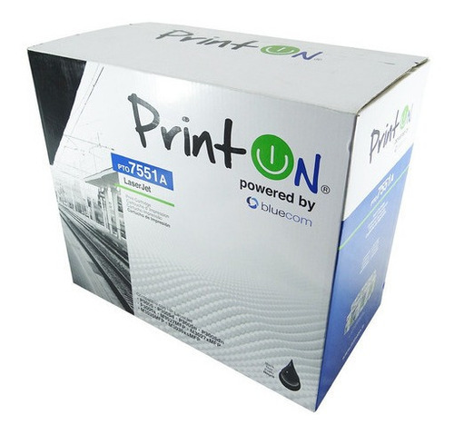 Toner Printon Hp Negro  Pto7551a Laser Jet P3005 