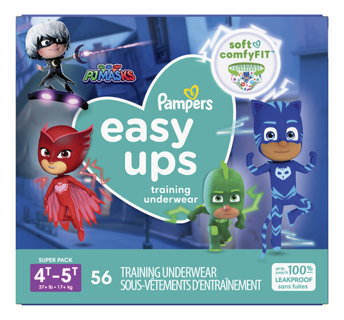 Pampers Easy Ups - Ropa Interior De Entrenamiento Para Nios,