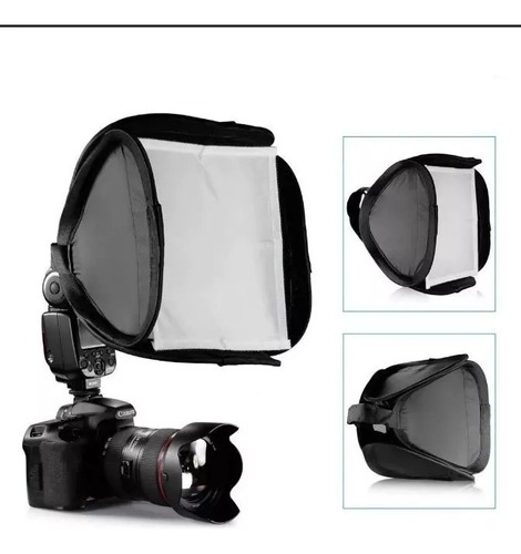 Soft-box Para Flash Speedlite 23x23 Cm Com Nf