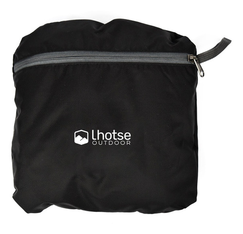 Mochila Outdoor Lhotse Plegable 25lt Negra Color Negro