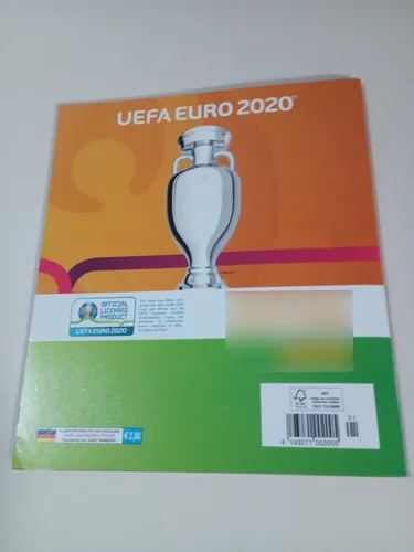 Álbum Euro 2020. Tournament Edition (vacío). Versión Europea