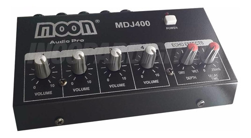 Consola Mixer Moon Mini 4 Canales Mdj400 