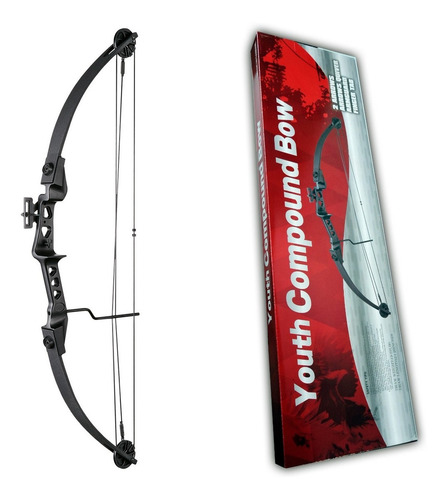 Arco E Flecha Composto Vixion Sniper 29 Libras Black Cb30 Bk