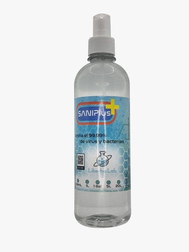 Sanitizante , Desinfectante Liquido Sales Cuaternarias 500ml