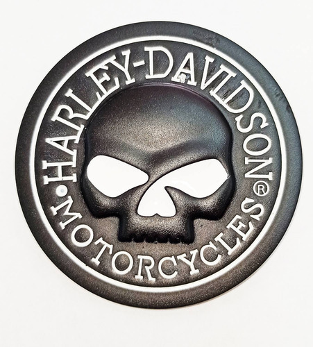 Emblema Harley Davidson Negro (6.8*6.8cm)