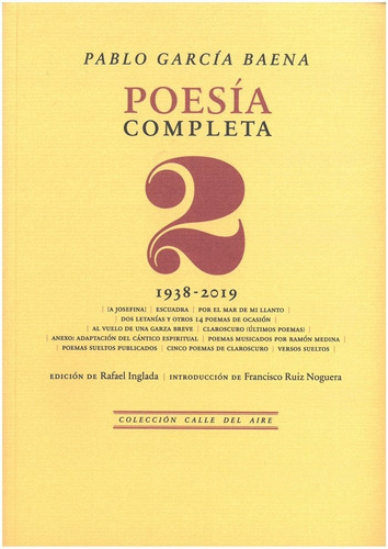 Libro Poesia Completa, 2