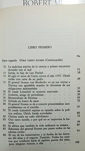 El Hombre Sin Atributos - Robert Musil - Seix Barral 3 Tomos (Usado)