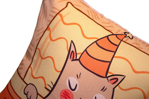 Imagen 4 de 5 de Cojín Decorativo Gatito Soñador 40 Cm
