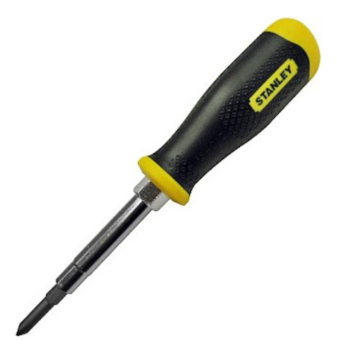 Desarmador Stanley Con 6 Puntas Intercambiables 1/4 S P