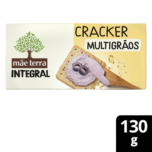 Tribos Cracker Orgânico e Integral Multigrãos Mãe Terra