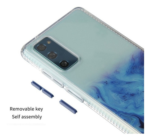 Imagem 3 de 5 de Capinha Capa Case Marmorizada Xiaomi Redmi Note 9 /9s /9pro