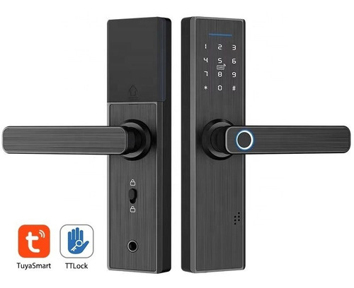 Cerradura Biometrica Huella Dactilar O Contraseña Wifi - Dy