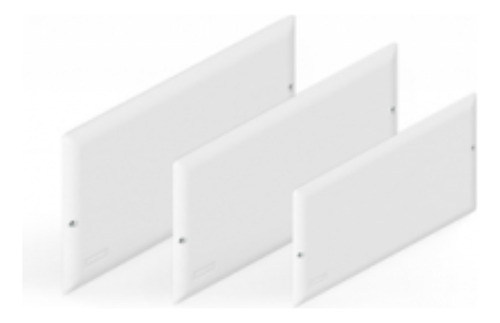 Caja De Paso Estanca Rectangular Genrod 021218 Color Blanco De 12cm X 18cm De 1 Unidad