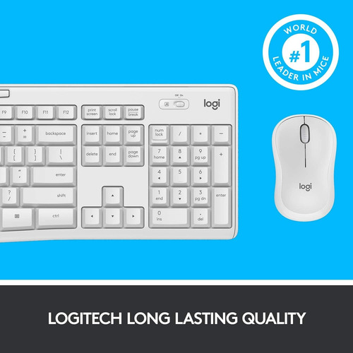 Imagen 8 de 9 de Mk295 Combo Teclado Ratón Inalámbrico Con Tecnología...