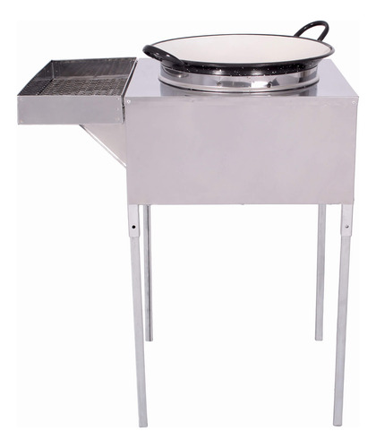 Fogão Fritador De Pastel C/ Escorredor E Tacho 18 Á Gás - R2