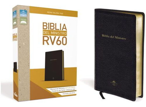 Libro Biblia Del Ministro Reina Valera 1960, Tamaã±o Manu...