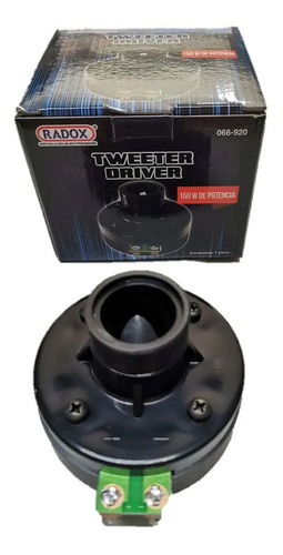 Tweeter Driver De Compresion 1 3/8x18 Titanium 150w 066-920 Color Negro
