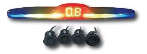 Kit De 4 Sensores Reversa Universal Display Extreme Sere89v