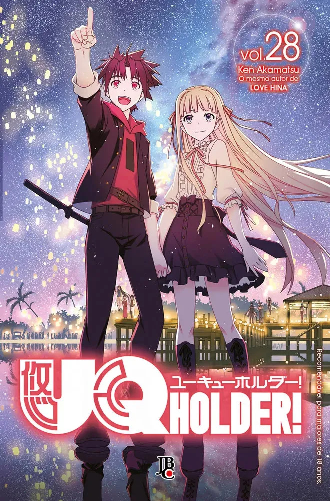 Capa de UQ Holder! Volume 28