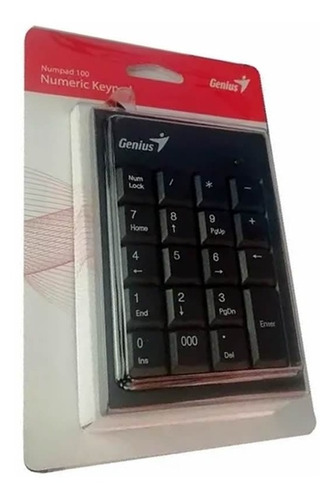 Teclado Numérico Genius Numpad 100 Usb