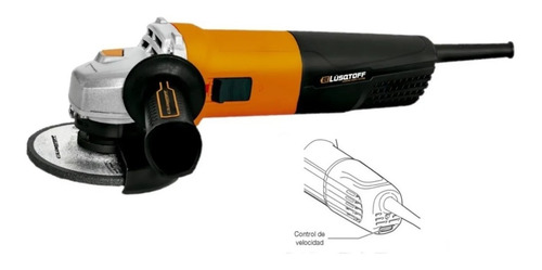 Imagen 10 de 10 de Amoladora 125mm Lusqtoff 1010w Velocidad Variable Aml1010
