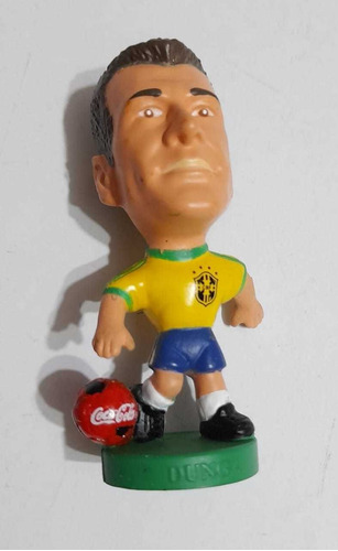 Muñeco Cabezón Dunga Coca Cola 1998 Selec. Fútbol Brasil