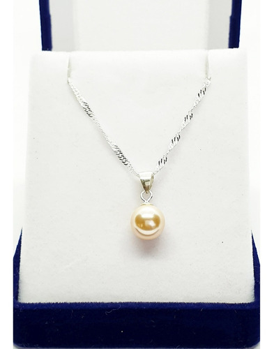 Conjunto Set Plata 925 Fabricado Con Perlas De Swarovksi®