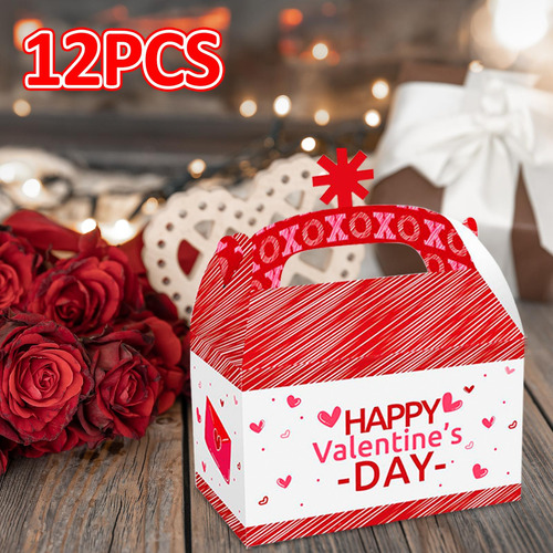 12x Cajas De Regalo Del Día De Valentín Cajas De Regalo