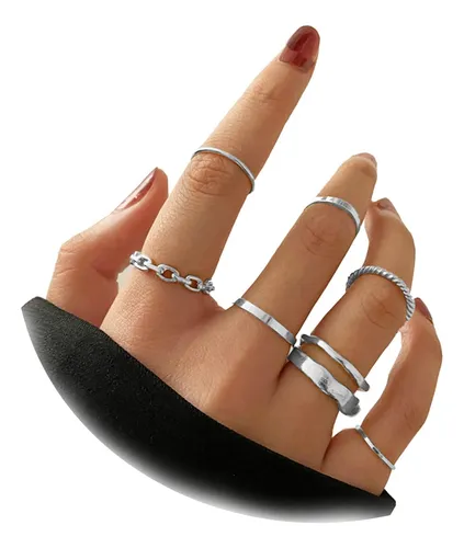 Anillos largos de oro new arrivals