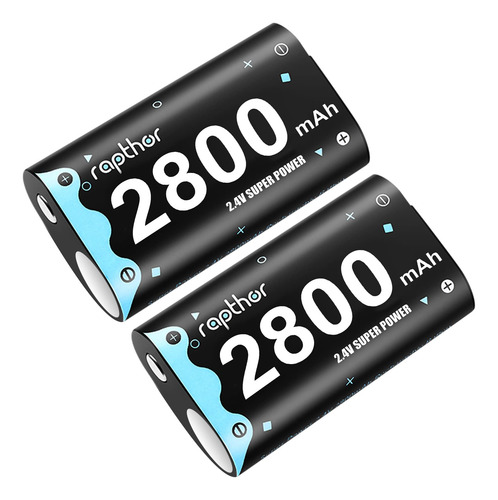 Paquete De Baterías Controladoras Recargables Rapthor De 280