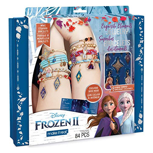 Disney Frozen 2 Elements Jewelry Set Kit De Fabricació...