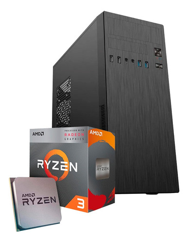 Pc Gamer Armada Ryzen 3 3200g Ram 16gb Ssd 480gb + Wifi