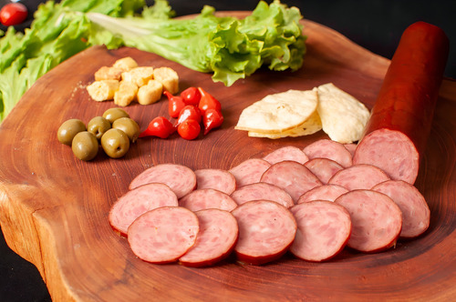 Salame Lombo Nobre Defumado Serra Canastra - Kit 5 Unidades