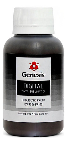 Tinta Sublimática Digital Perfil Cores Icc Original - 100ml