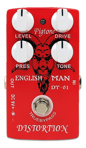 Pp-24 Pedal De Efecto De Guitarra Distorsión Clásica Analógi