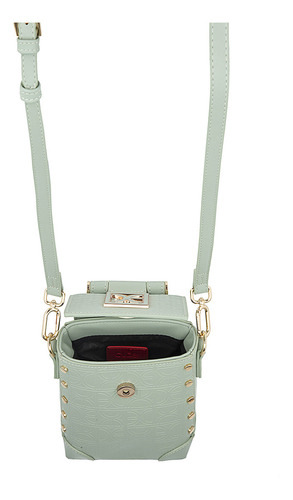 Bolsa Briefcase Cloe Ladasi Chico Color Verde
