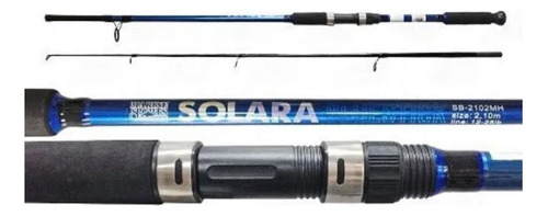 Vara P Molinete Ms Solara Redstick E Bluestick 2,40 m 25 libras 2 peniques
