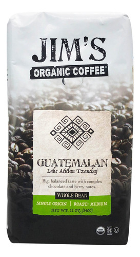 Jims Organic Coffee Lago Guatemalteco De Atitlán  Orige.