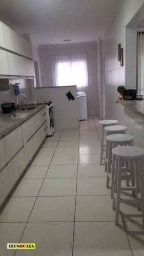 Imagem 4 de 30 de Excelente Apartamento Com 03 Dormitórios Para Venda Com 150 M² No Bairro Vila Tupi Em Praia Grande/sp - Ap6498