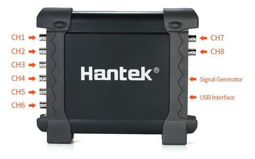 Hantek 1008c Osciloscopio Usb 8 Canales Automático