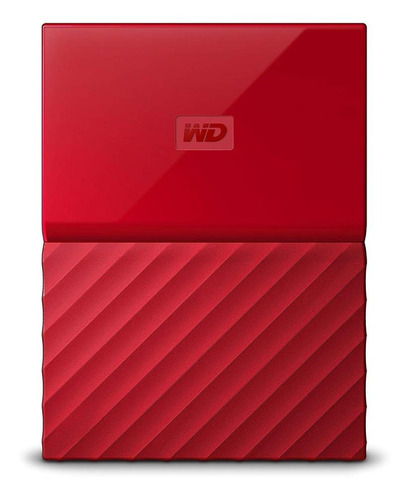 Disco duro externo Western Digital My Passport WDBYFT0020 2TB rojo