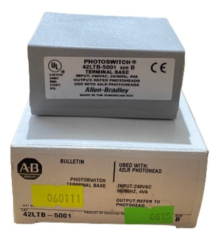 Allen Bradley 42ltb-5001 Photoswitch Base De Terminal