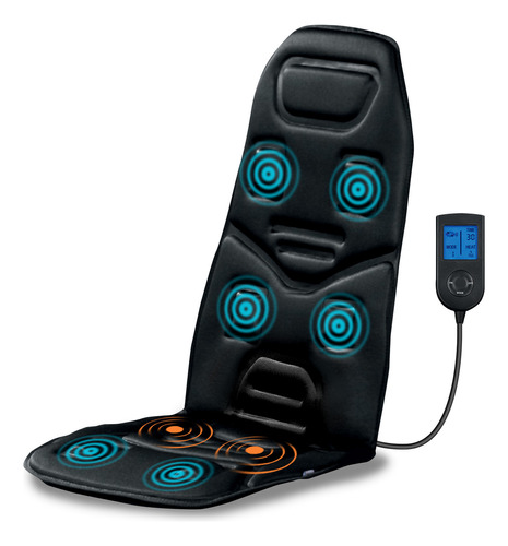 Assento Ultra Massage - Relaxmedic - 6 Motores, Carro E Casa