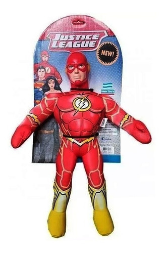 Flash Muñeco Soft Liga De La Justicia 47 Cm Newtoys Original