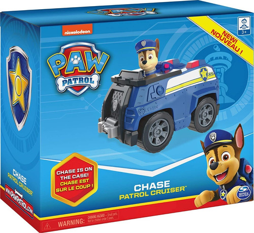 Vehículo Con Figura Chase Patrol Cruiser  Paw Patrol Premium