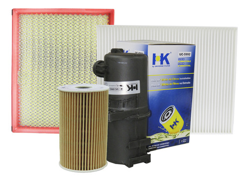 Kit Filtros Vw Amarok 2.0 Tdi 2016-
